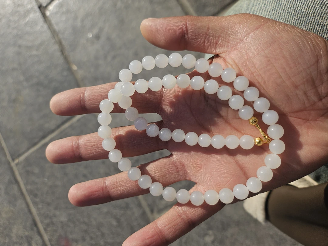 和田玉手串高端奢华款