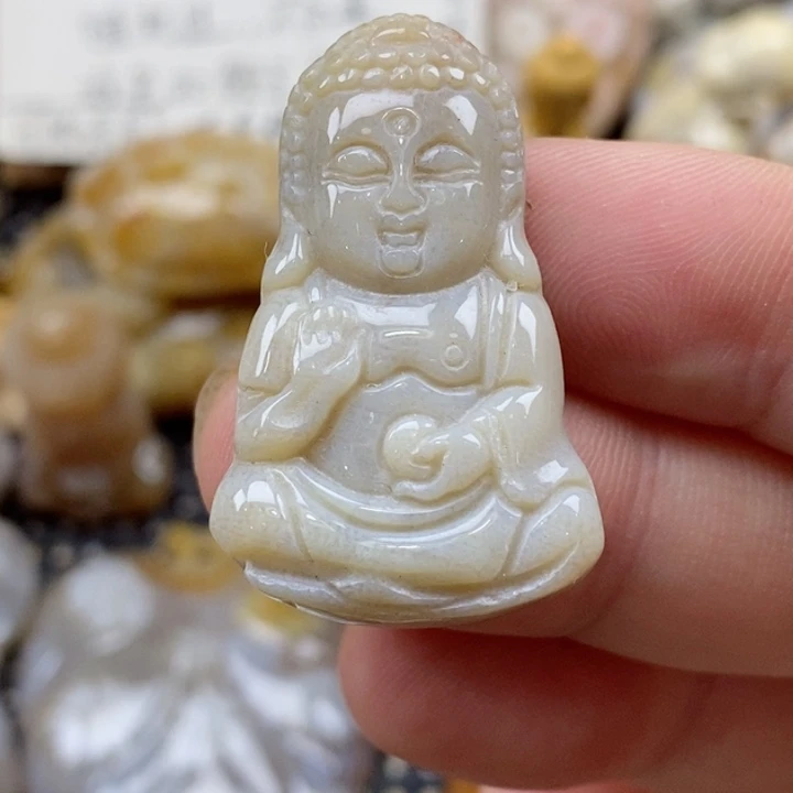 颈饰未镶嵌硅化珊瑚（珊瑚玉）小