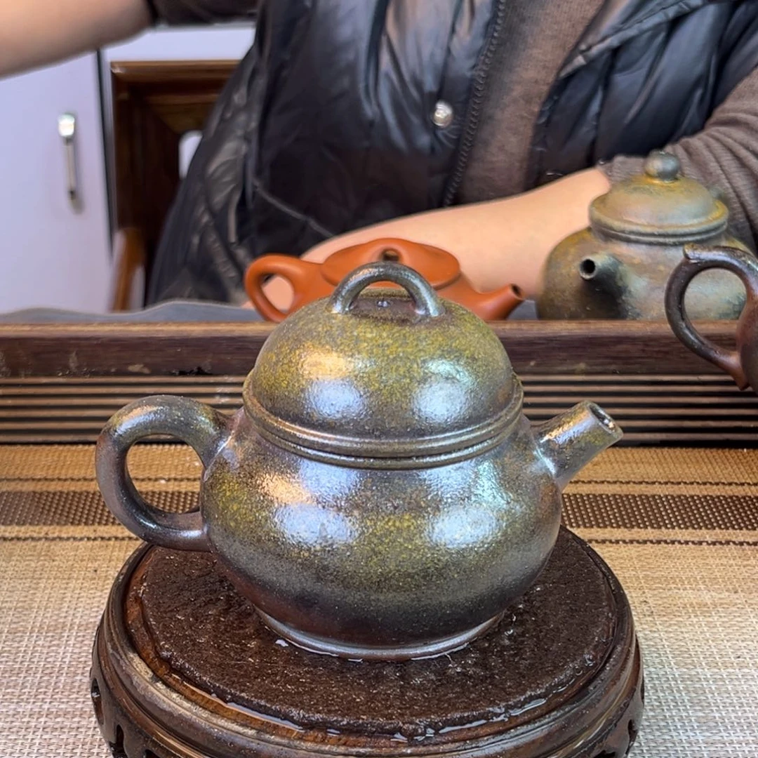 茶壶紫砂底槽清柴烧200