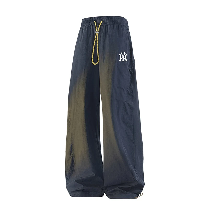 【官方推荐】2025秋季潮牌字母直筒阔腿裤情侣款潮流休闲宽松运动裤