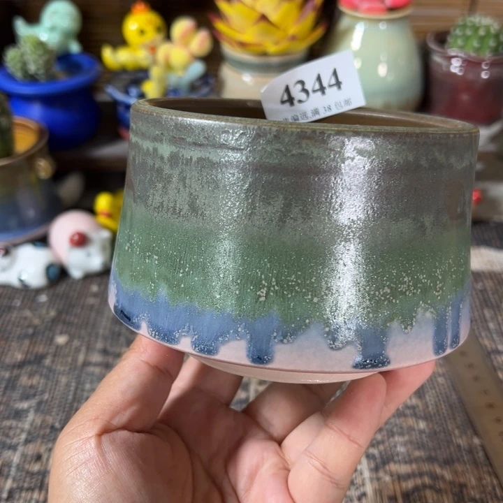 口9高8 手工花盆满30包邮