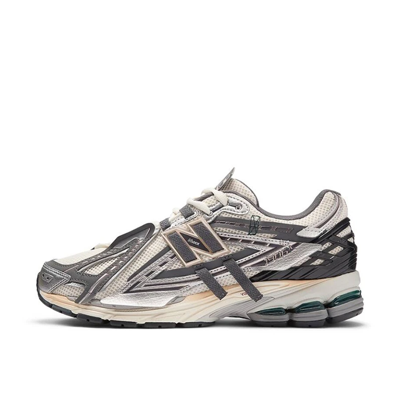 New Balance NB1906R系列 灰银男女复古休闲跑步鞋 M1906AD