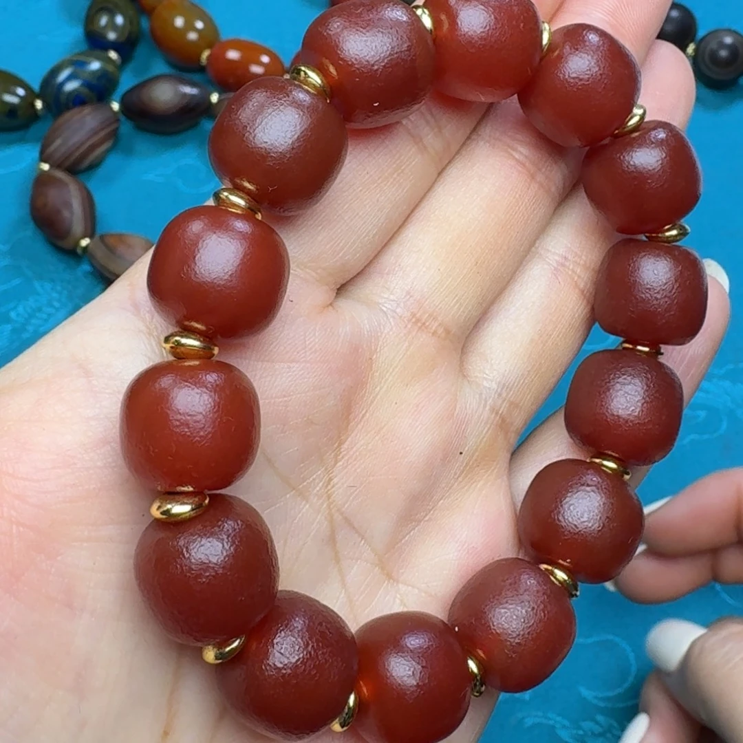 玛瑙/玉髓未镶嵌手链