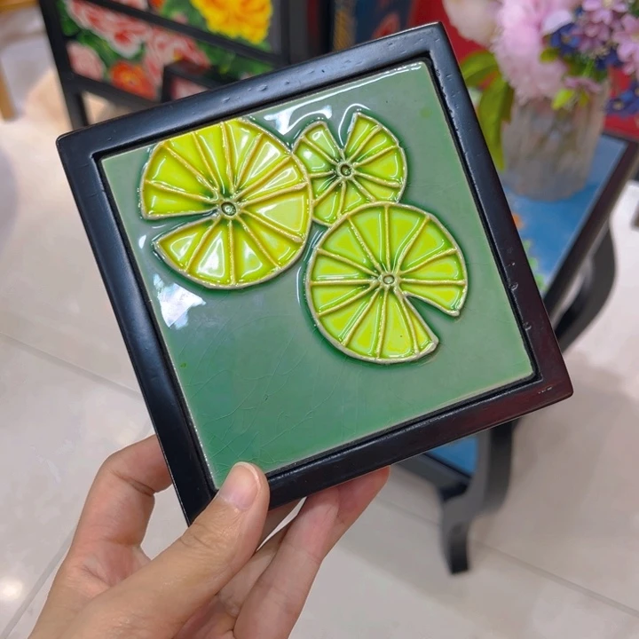 一体款瓷板画艺术作品
