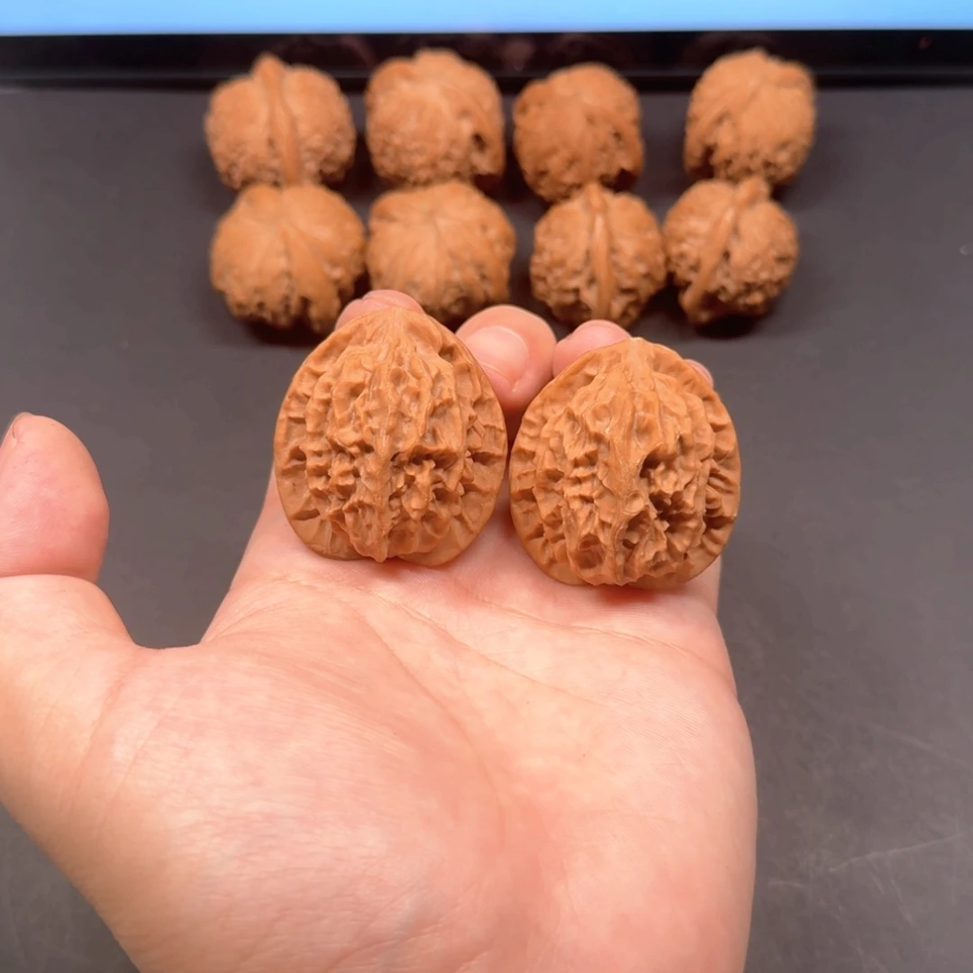 把件文玩核桃38秦公子全品（正尖）