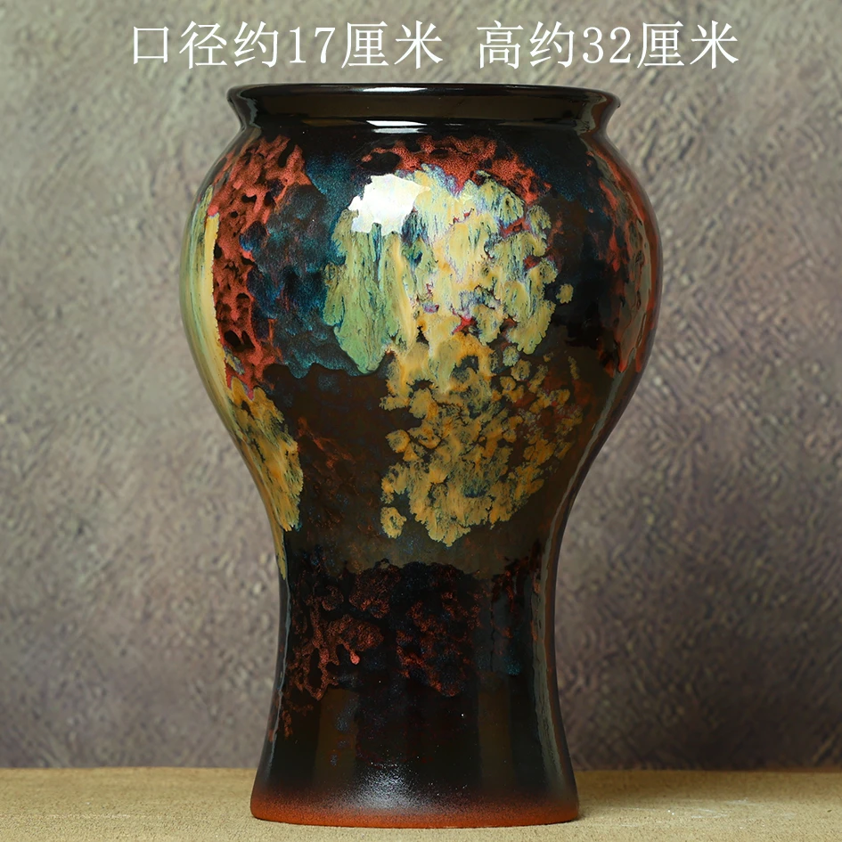 家用高飘绿植三角梅有孔悬崖高筒花盆多肉法师兰花大号陶罐花盆栽