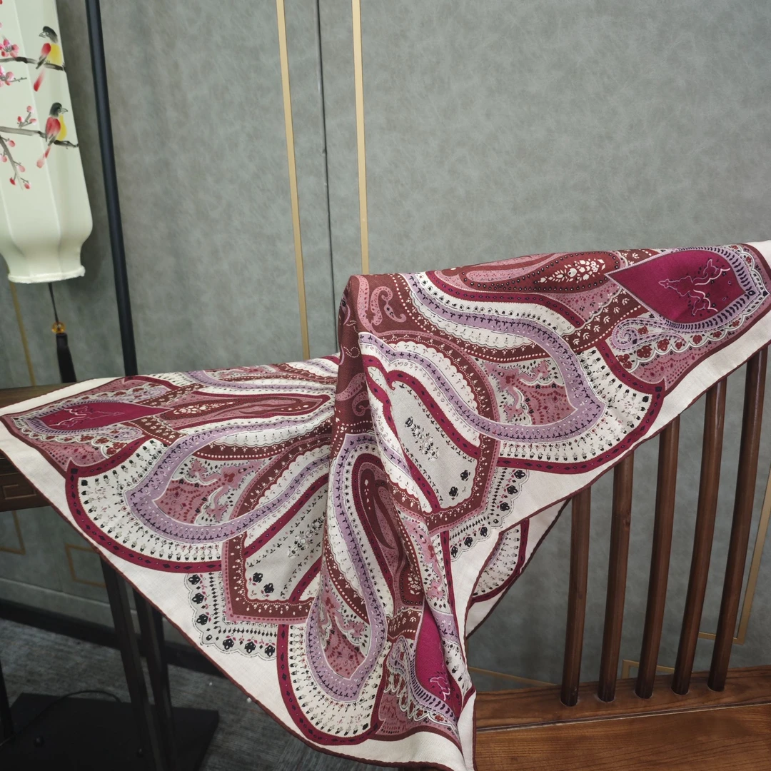 帝妃丝绸【新年款】新款90丝毛桑蚕丝真丝丝巾