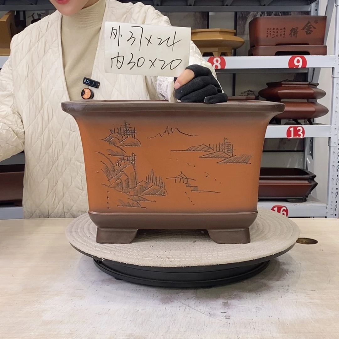 花盆紫砂紫砂花盆