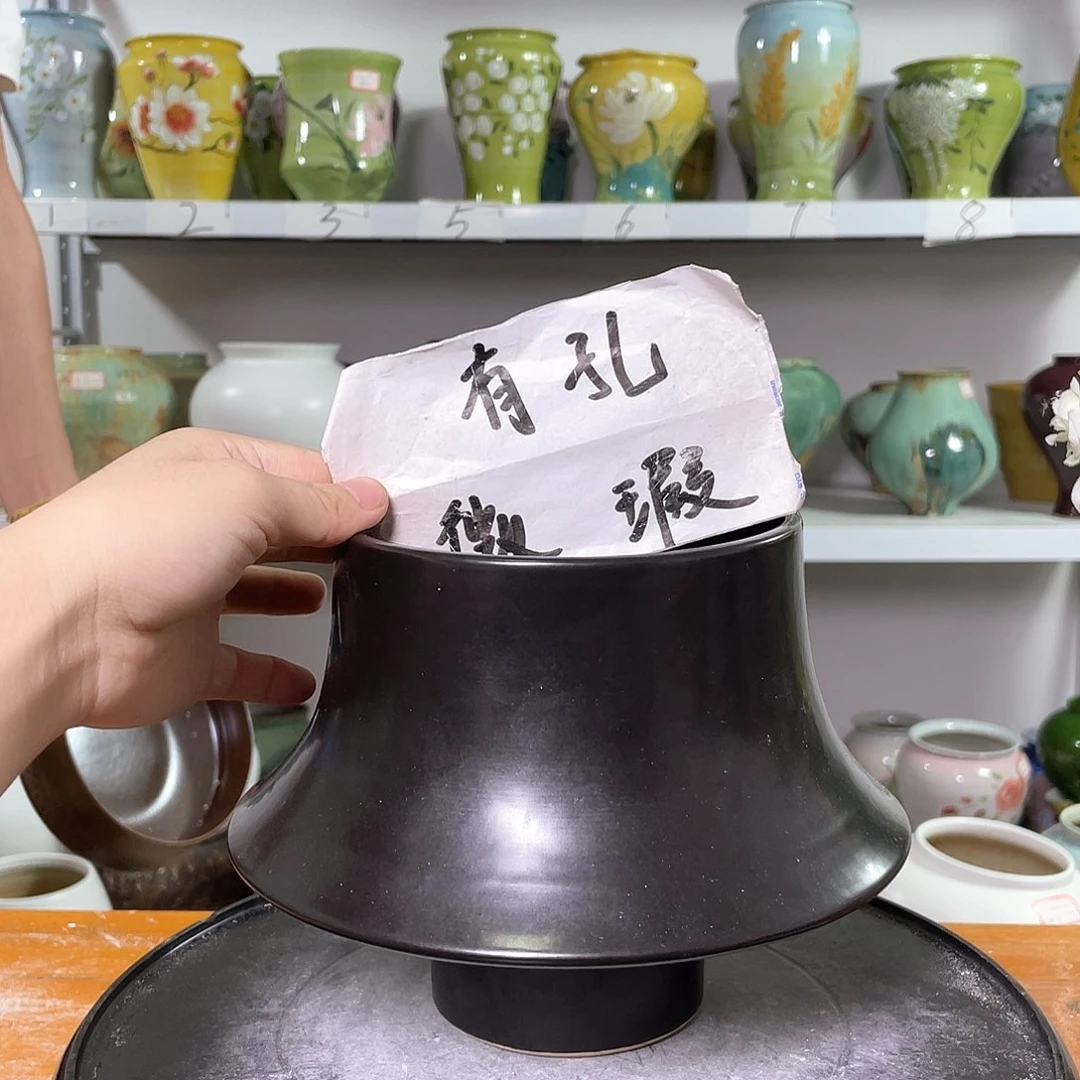 景德镇陶瓷花盆花器暇256