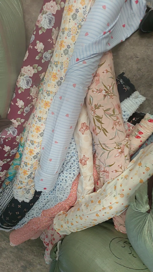 1号 棉绸人造棉布头