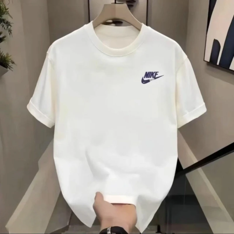 潮牌男女同款圆领百搭T恤