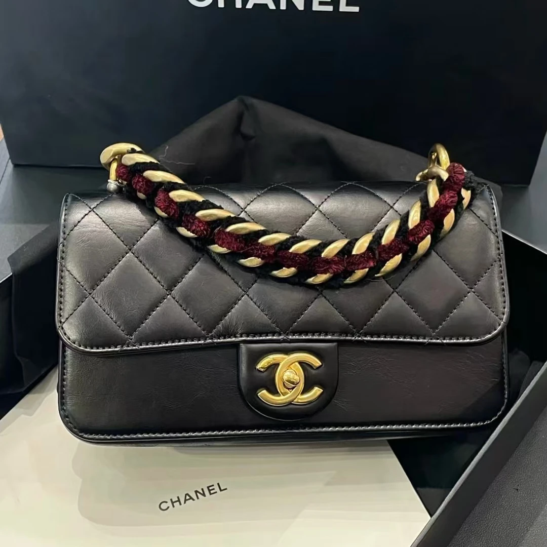 95新 Chanel/香奈儿 Chanel黑金大都会风琴 25090091-07