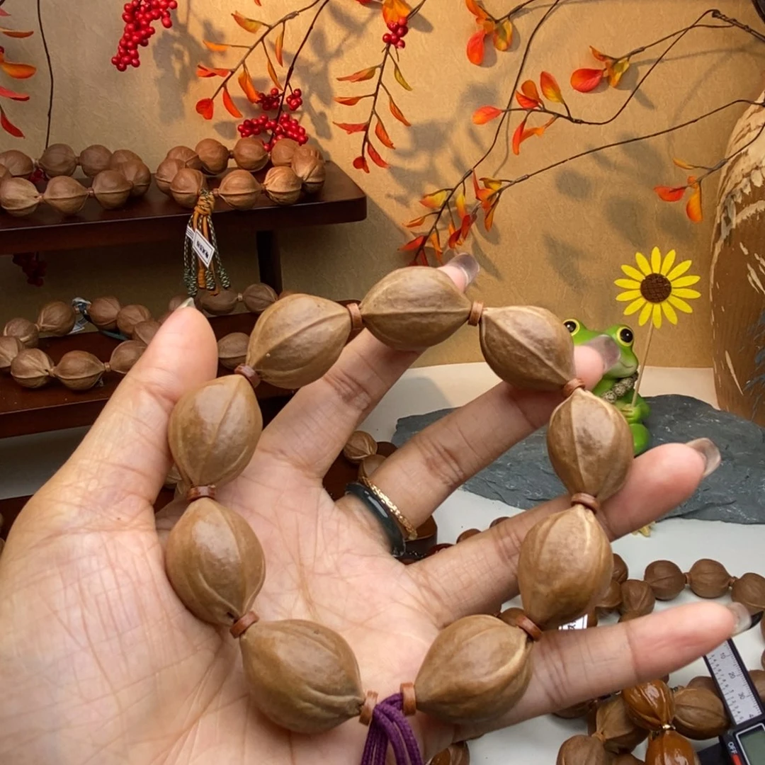 橄榄核手串/手链19.27加三通