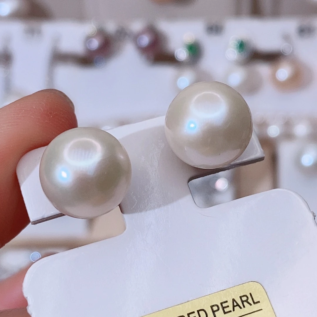 颈饰银S925镶嵌淡水珍珠都***儿