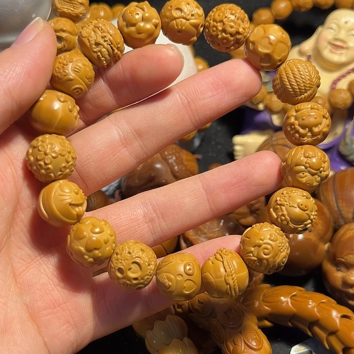 手串/手链橄榄核猴头1.4卡通多宝