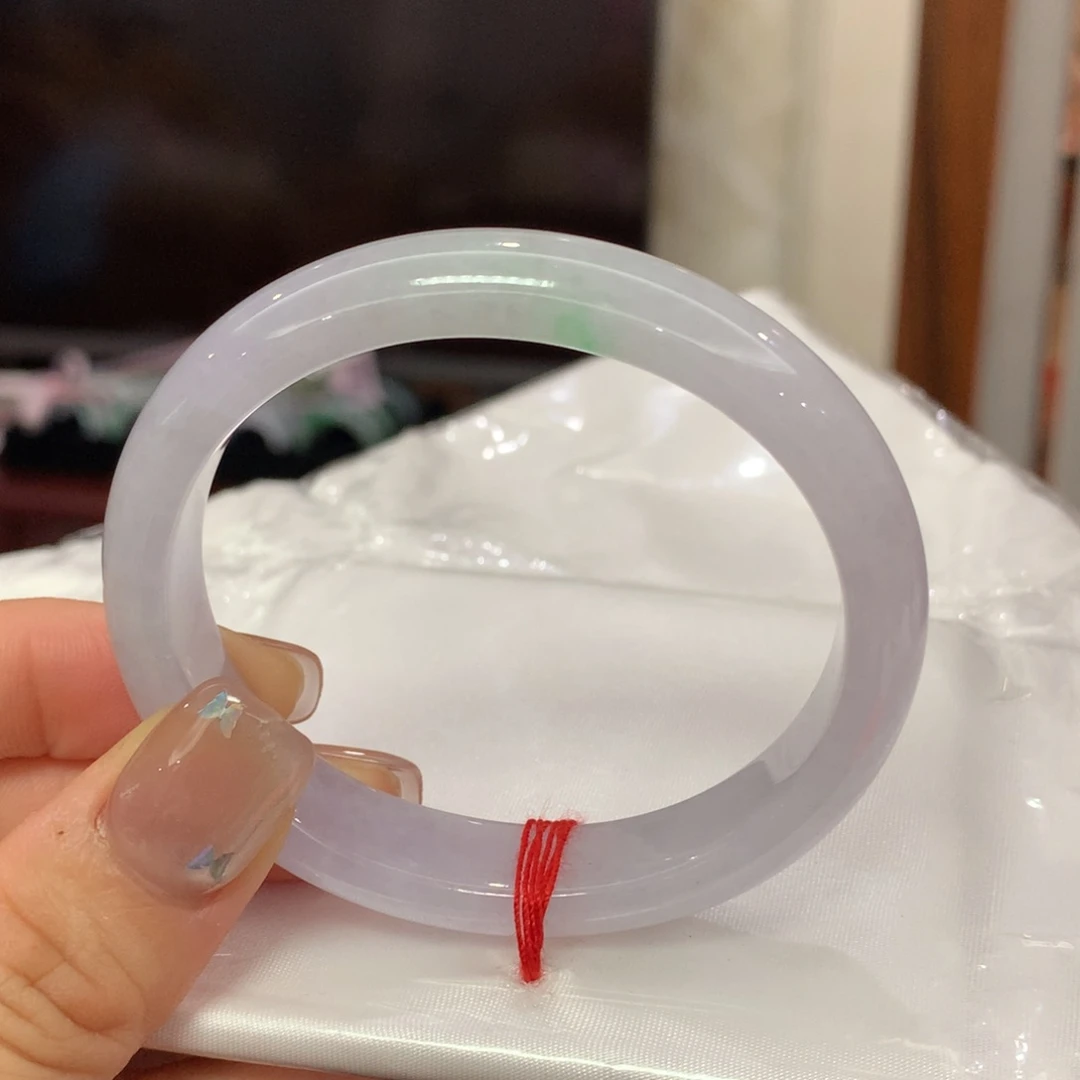 未镶嵌手镯翡翠完美者慎拍三天鉴赏期圈口55贵妃