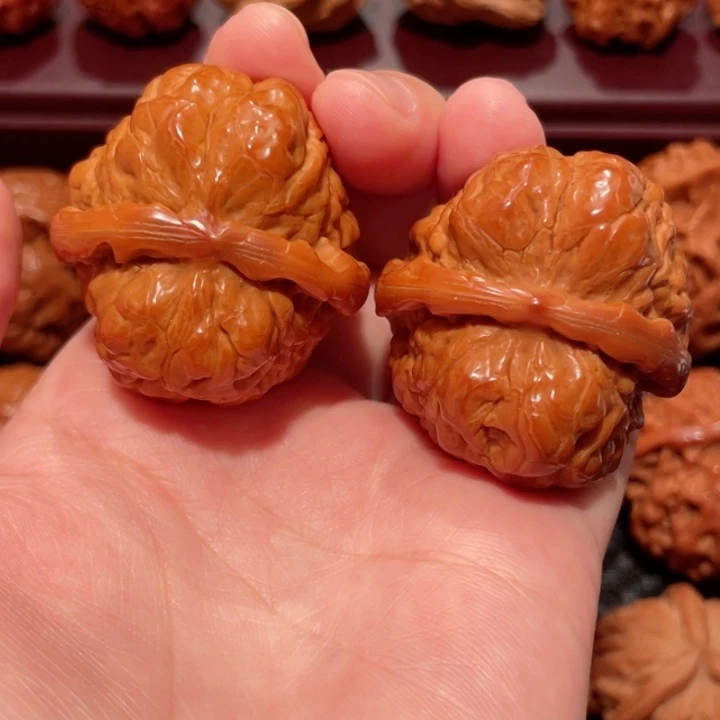 把件文玩核桃蛤蟆头