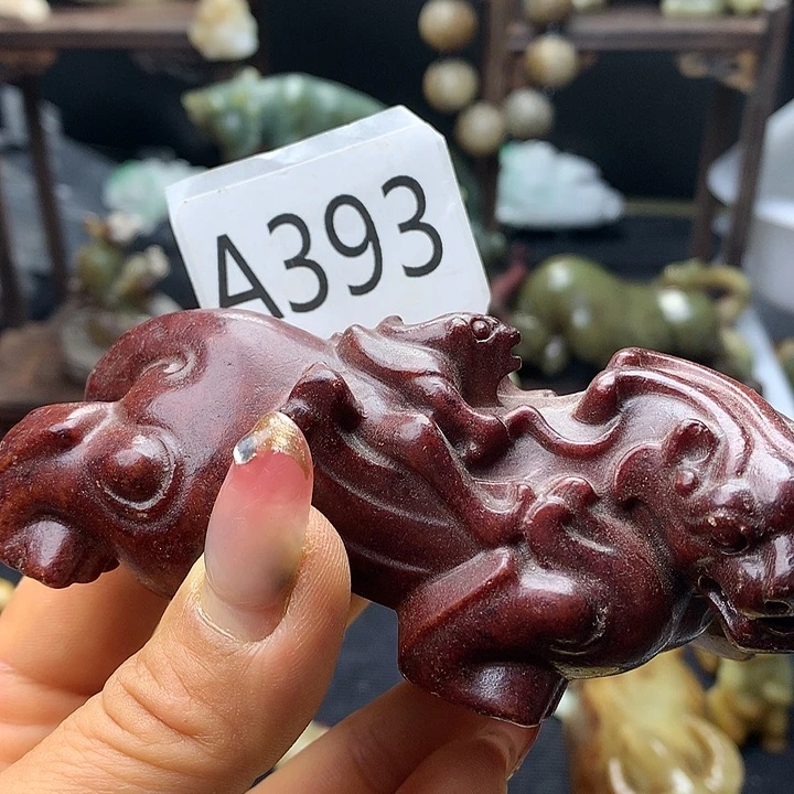 和田玉未镶嵌车挂