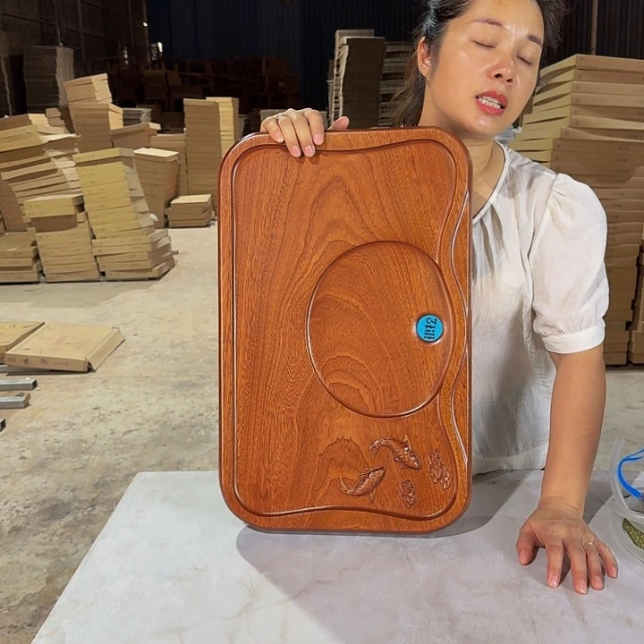 花梨木茶盘55*35尺寸