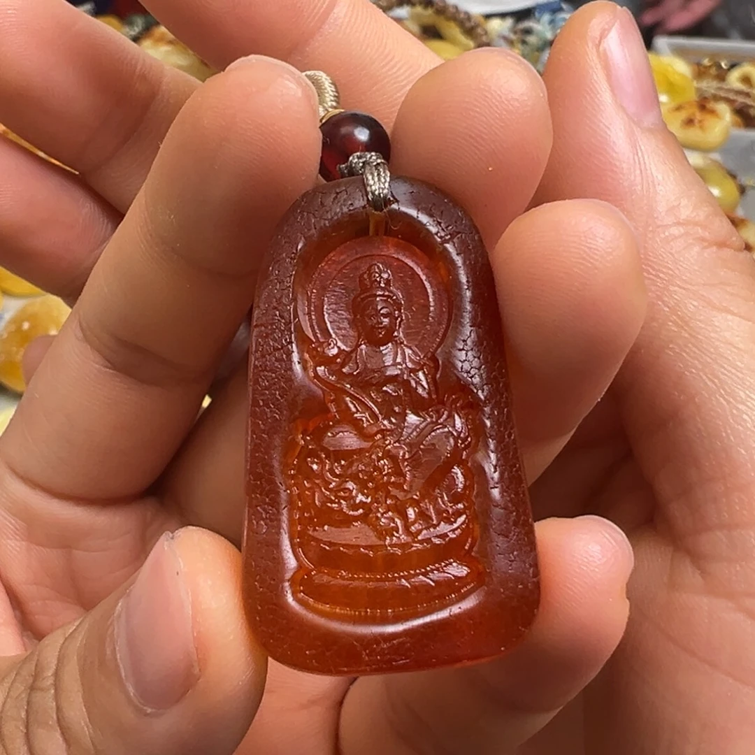 未镶嵌琥珀裸石琥珀