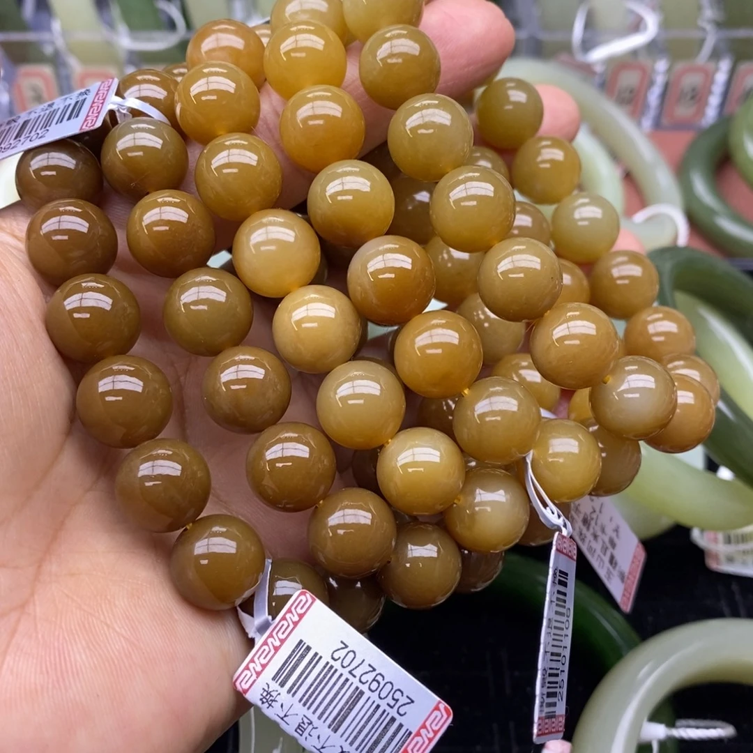 和田玉未镶嵌手串多样性拍一发一 卡12