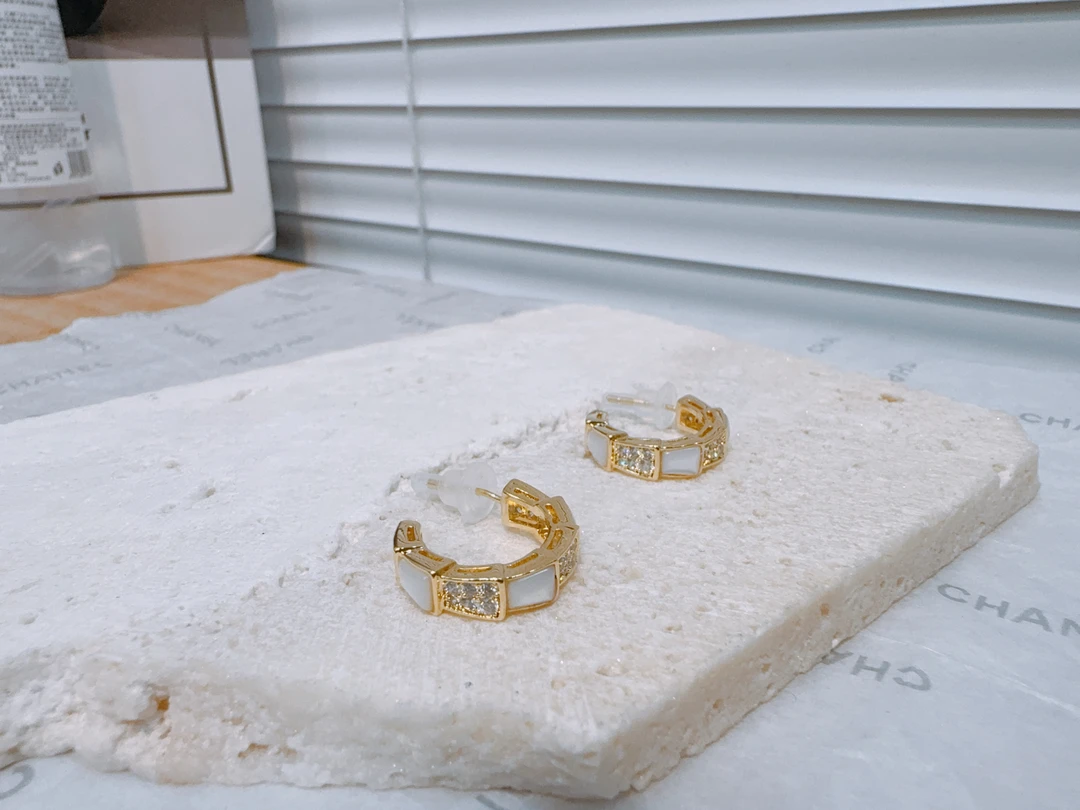 合金耳饰 不点推荐蛇骨耳钉