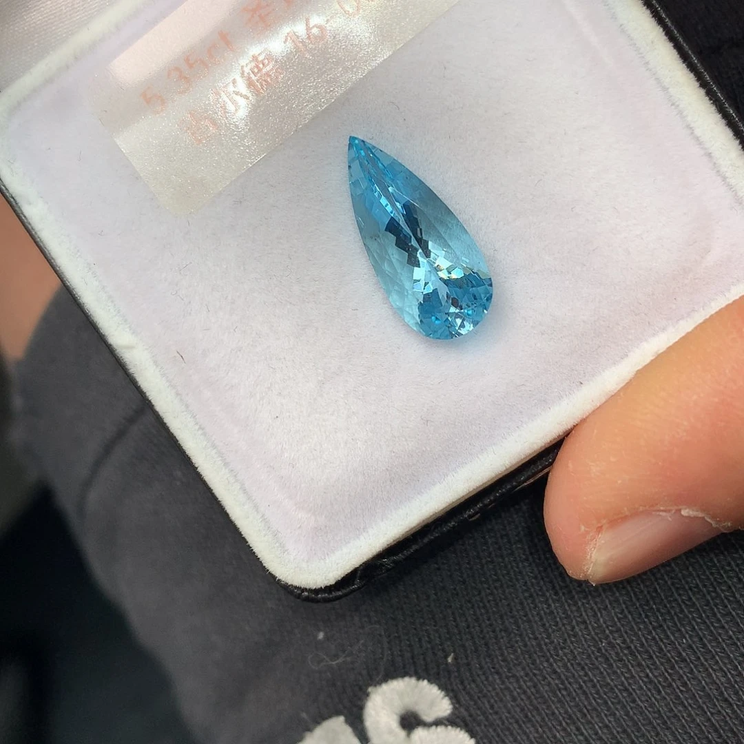 海蓝宝石裸石5.35克拉