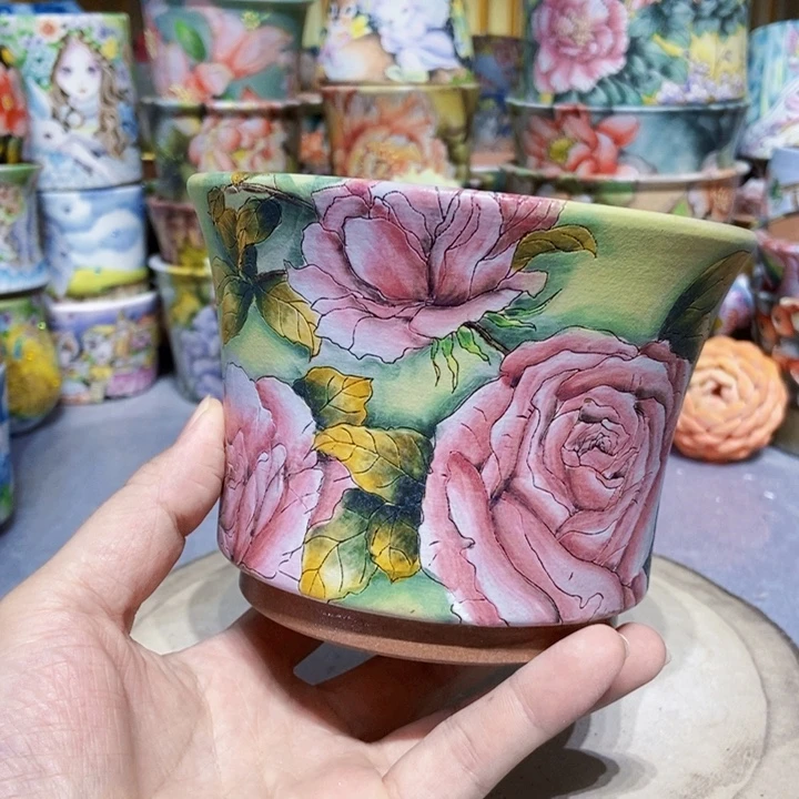 景德镇艺术手绘作品