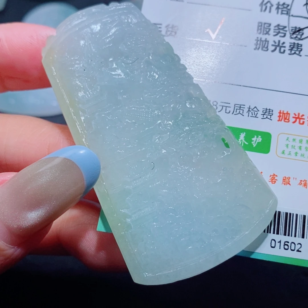 定制翡翠未镶嵌定制毛货翡翠挂件