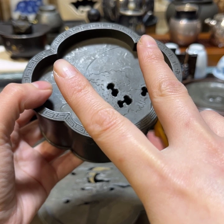 M***8锡中古工艺品摆件