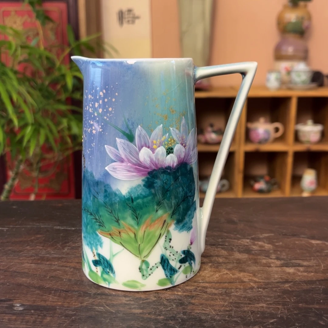 柴烧手工手绘陶瓷