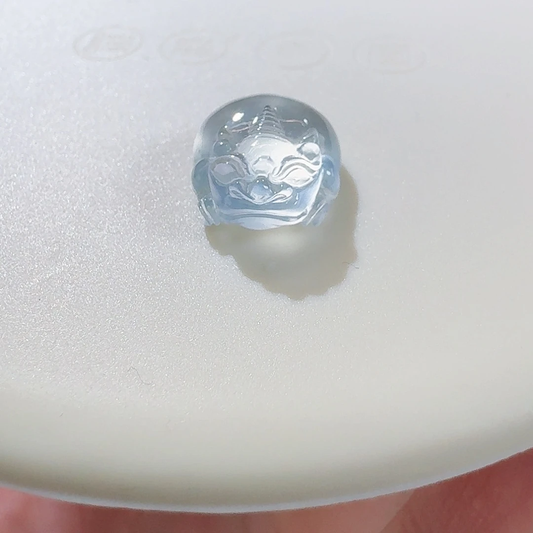 翡翠颈饰未镶嵌金蟾