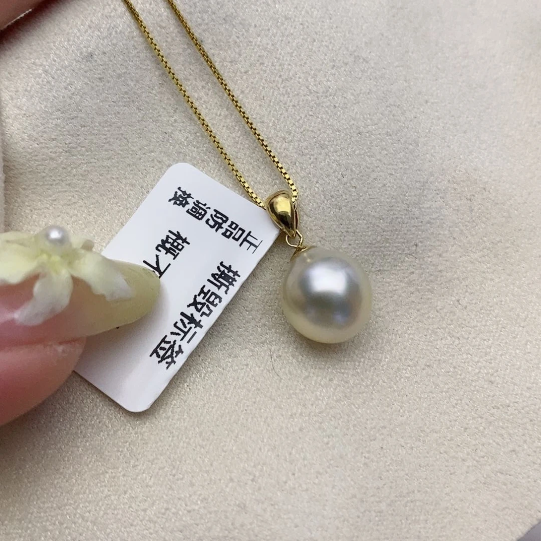 【闪购商品】海水珍珠18K金镶嵌颈饰