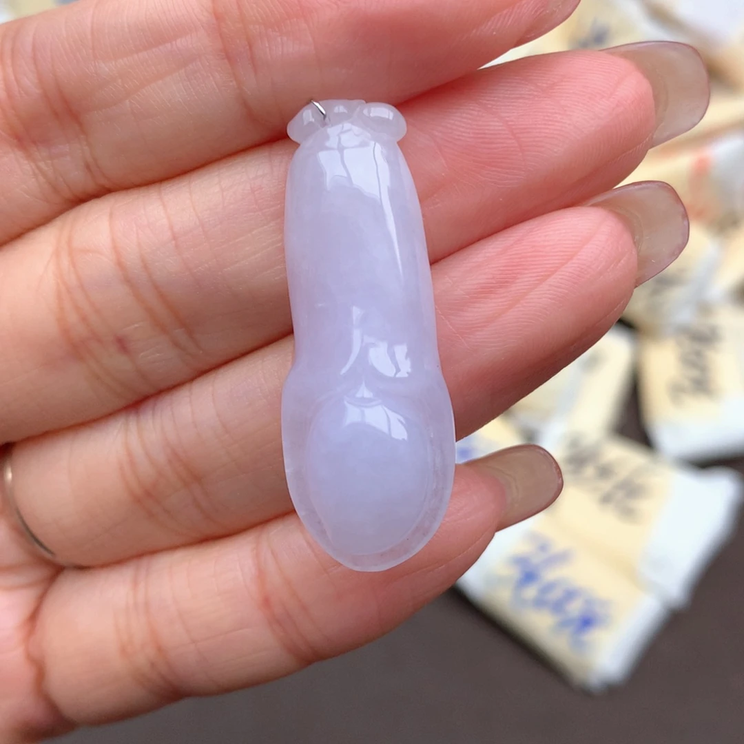 未镶嵌挂件翡翠花