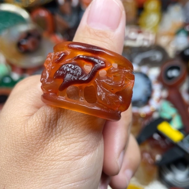 玛瑙/玉髓未镶嵌颈饰