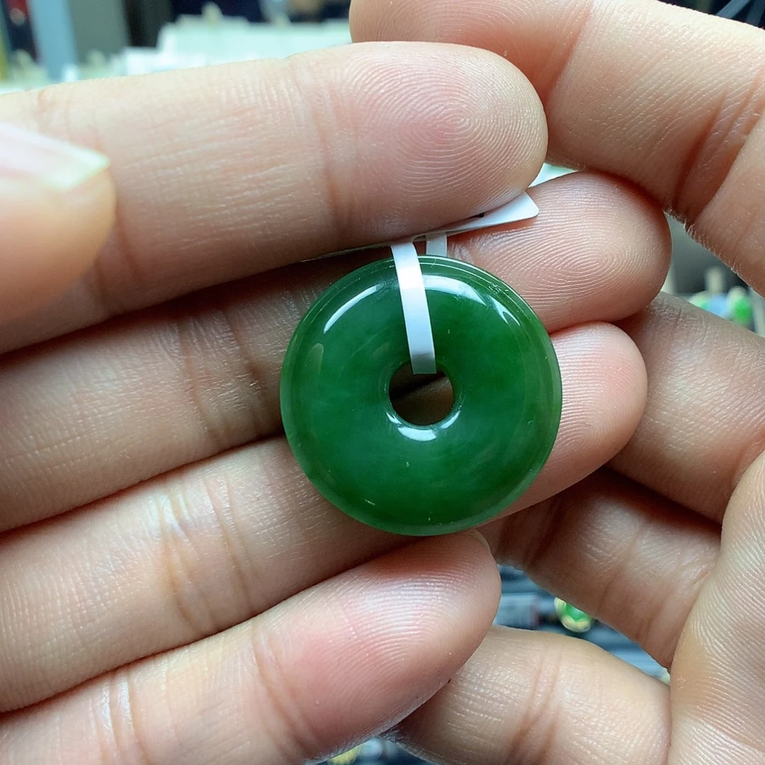 和田玉（碧玉）颈饰未镶嵌25mm