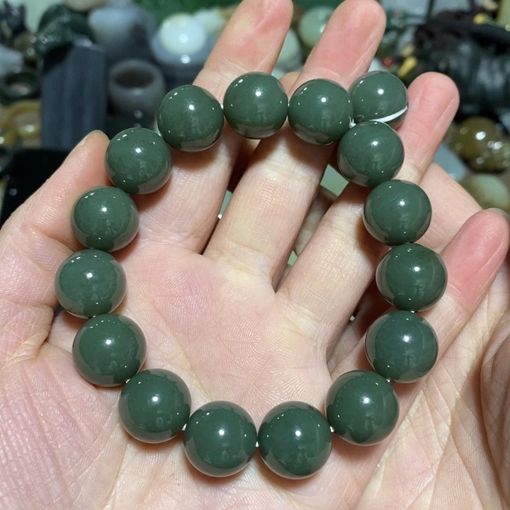 和田玉手链未镶嵌