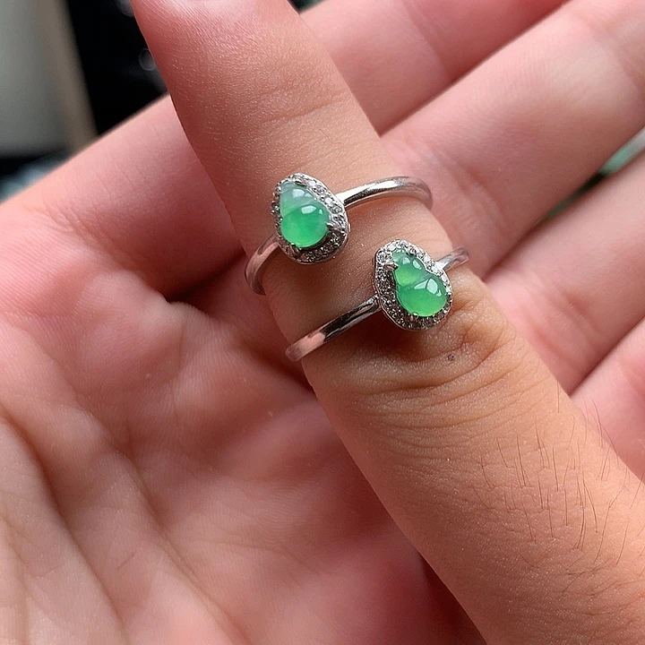 翡翠未镶嵌颈饰天然