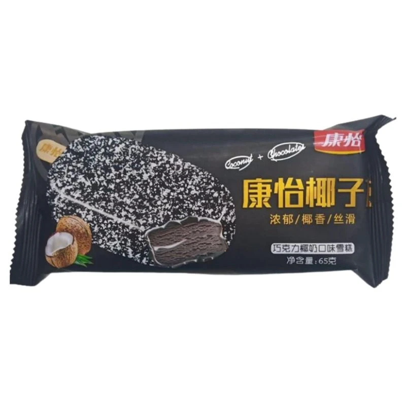 康怡 椰子灰巧克力椰奶口味雪糕 65g/袋货上门六盘水