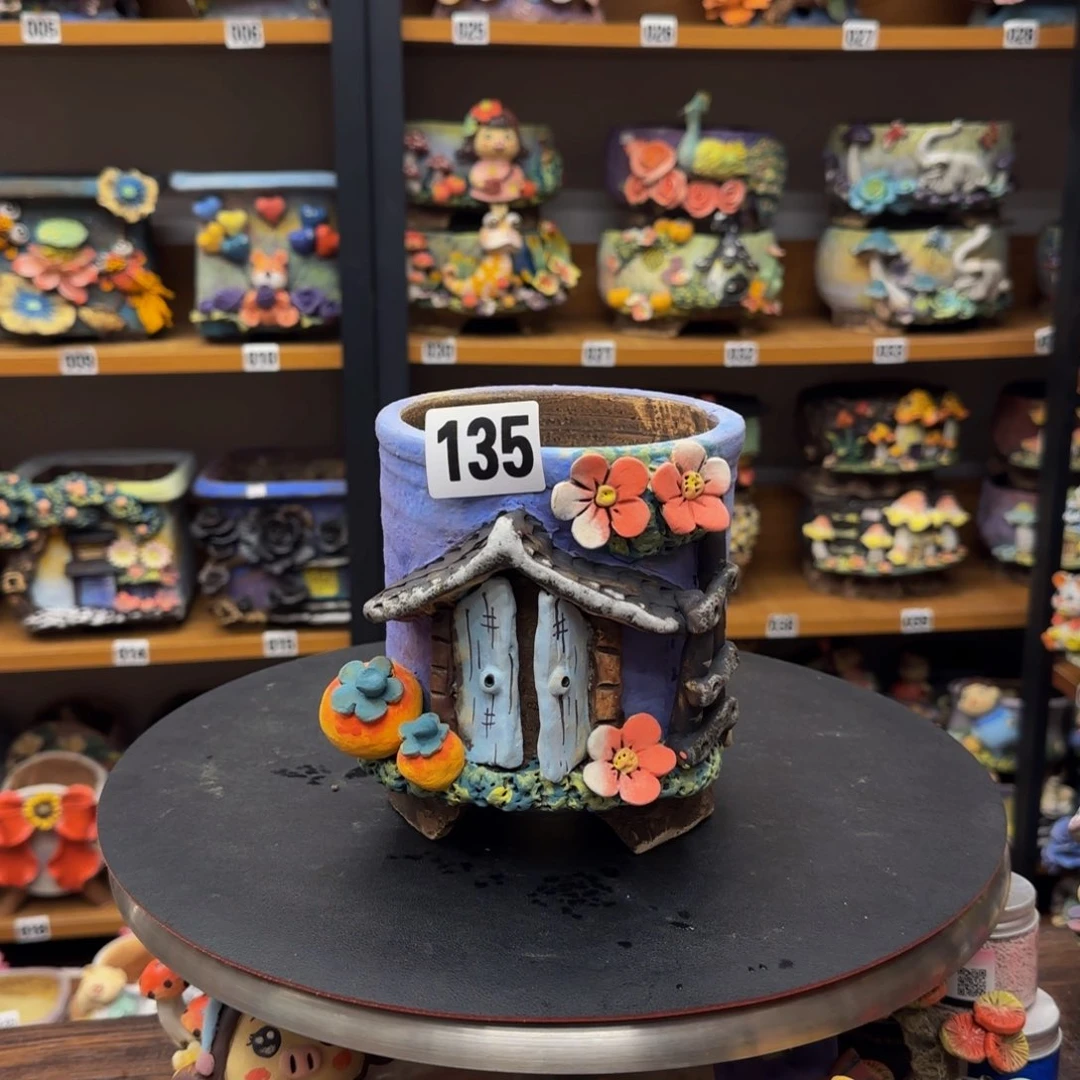 【闪购商品】粗陶手捏