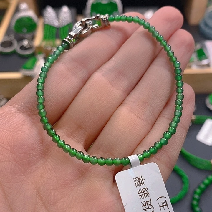 颈饰未镶嵌翡翠翡翠手链