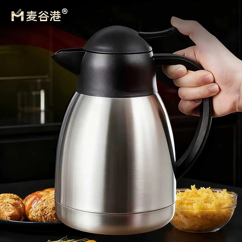 304不锈钢保温壶闷茶壶家用办公室暖水瓶热水瓶宿舍便携式热水壶