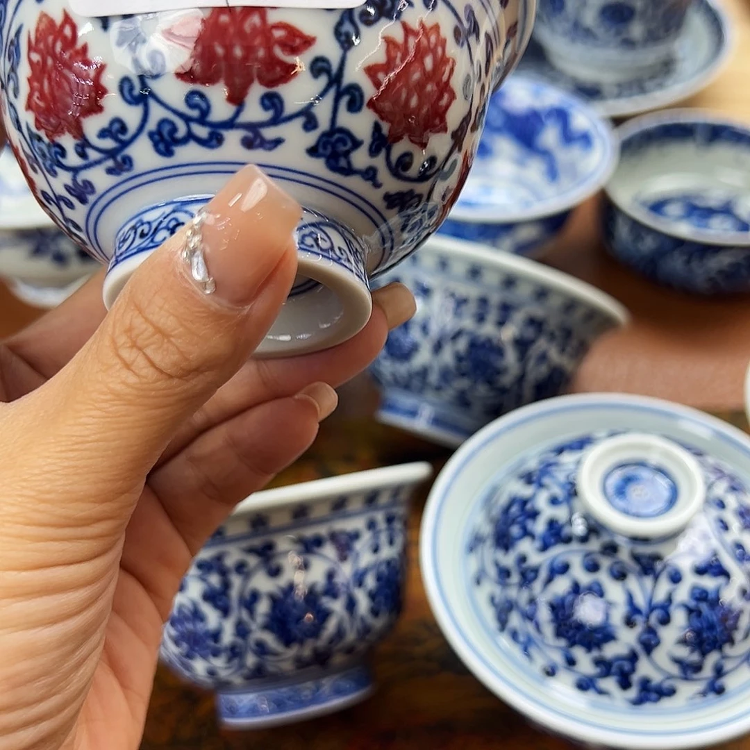 杯神**静景德镇手绘主人杯