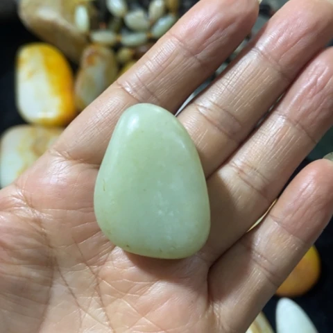 和田玉（糖玉）未镶嵌车挂