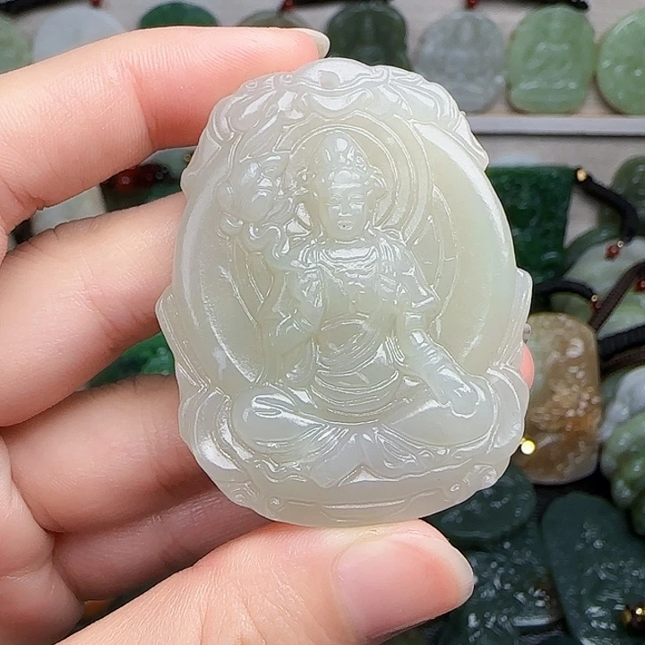 颈饰未镶嵌和田玉