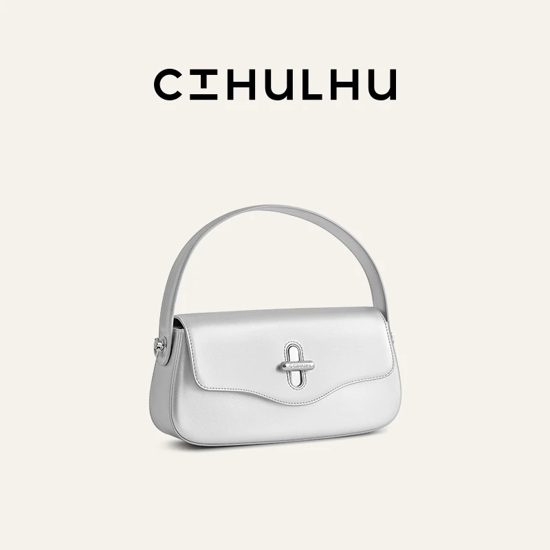 CTHULHU【新月法棍包】CT211B016韩国小众品牌时尚百搭潮流包包XS