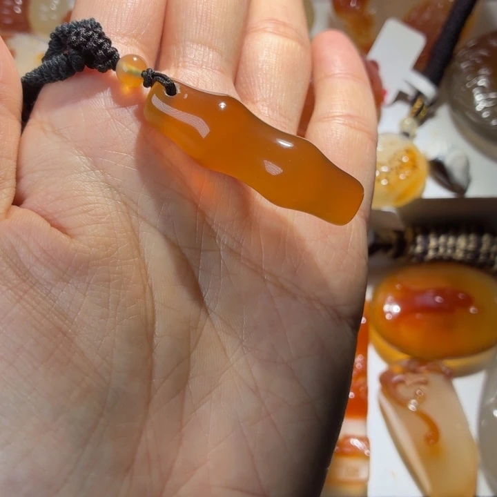 玛瑙/玉髓颈饰合金圹****壕30
