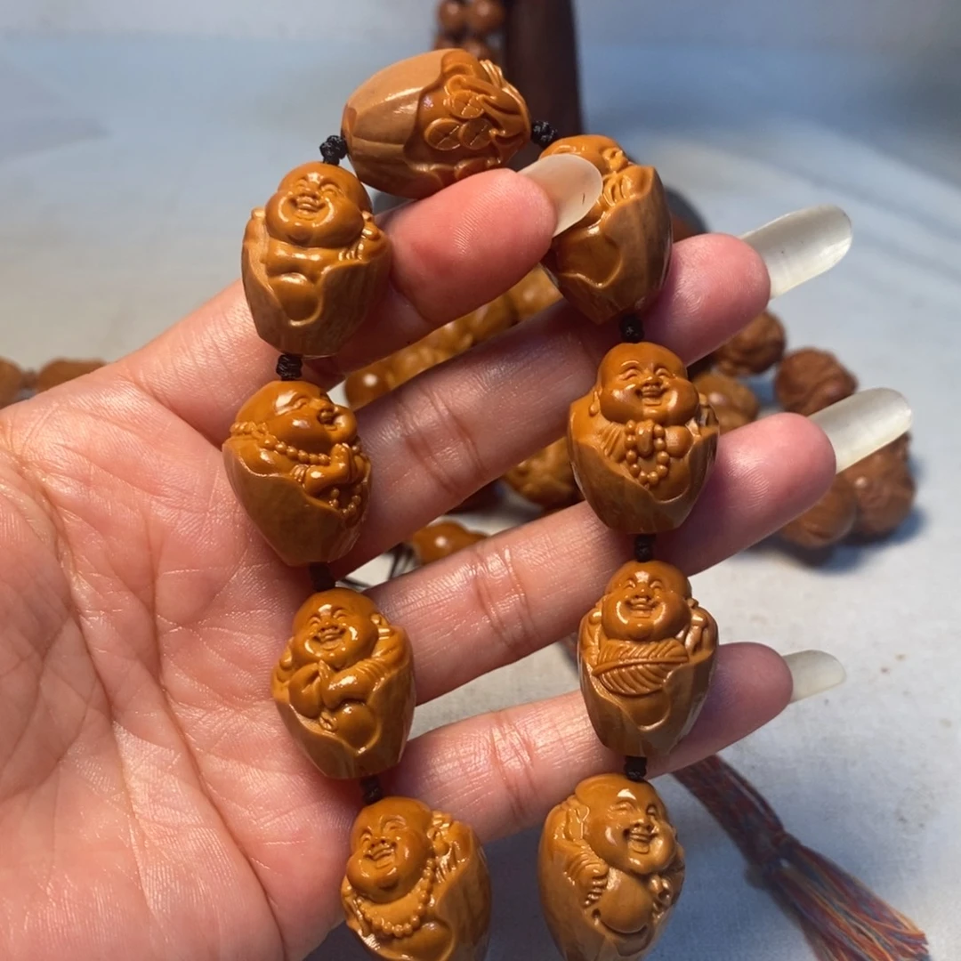 橄榄核吊坠包衣弥勒