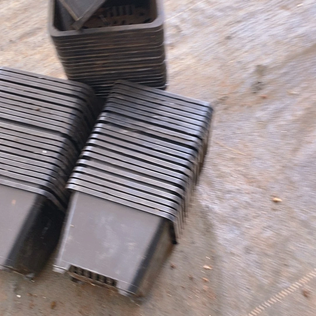 塑料旧14黑方盆20个