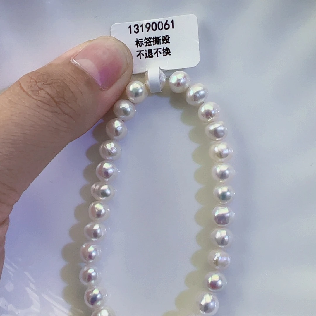 未镶嵌手绳淡水珍珠